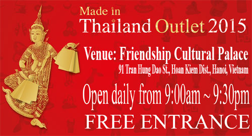 Hội chợ bán lẻ hàng Thái Lan 2015